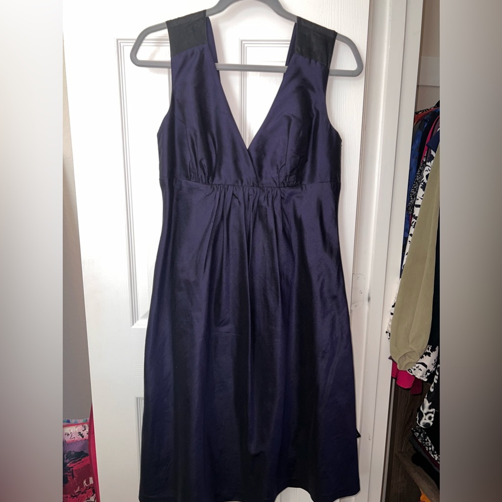Private Collection by Ann Teon Navy Dress